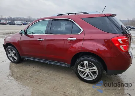 2016 Chevrolet Equinox Ltz z USA, uszkodzony, nr VIN 2GNALDEK9G6281527